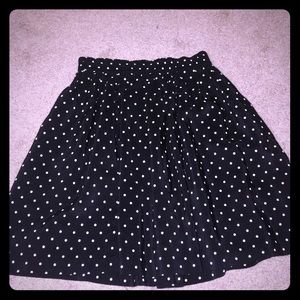 Polka dot skirt